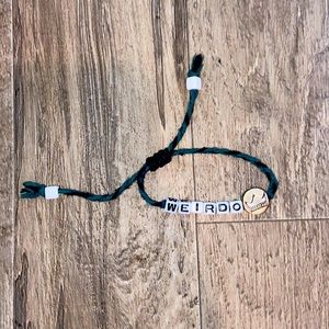 Riverdale Adjustable Braclet • “Weirdo” “Jughead” • Brand New